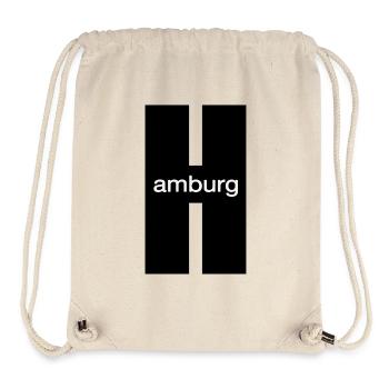 Hamburg - Stanley/Stella recycelter Gym Bag - Naturweiß - Vorne