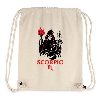 Scorpio Zodiac Witchmaster - Stanley/Stella recycelter Gym Bag - Naturweiß - Vorne