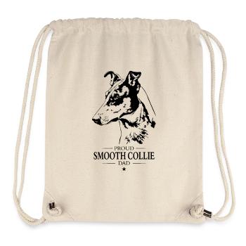 Smooth Collie Kurzhaar Dad Hunde Hund Wilsigns - Stanley/Stella recycelter Gym Bag - Naturweiß - Vorne