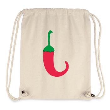 Chili - Stanley/Stella Recycled Gym Bag - natural - Front