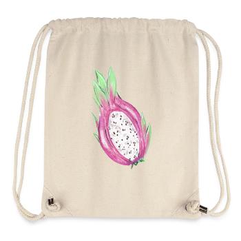 Dragonfruit - Stanley/Stella Recycled Gym Bag - natural - Front