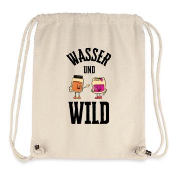 Water and wild - Stanley/Stella Recycled Gym Bag - natural - Front