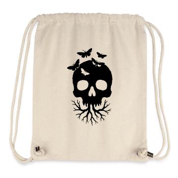 Forest Skull – Dark Nature T-Shirt - Stanley/Stella Recycled Gym Bag - natural - Front