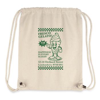 FRESCO-GELATO mascot - Stanley/Stella Recycled Gym Bag - natural - Front