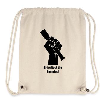 Bring die Proben zurück - Stanley/Stella recycelter Gym Bag - Naturweiß - Vorne