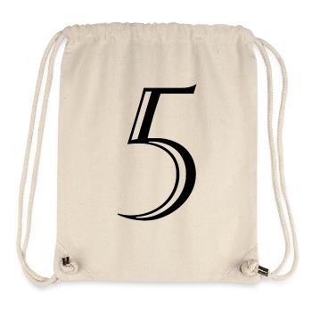 5. ANNIVERSARY. 5 YEARS. 5th ANNIVERSARY - Stanley/Stella Recycled Gym Bag - natural - Front