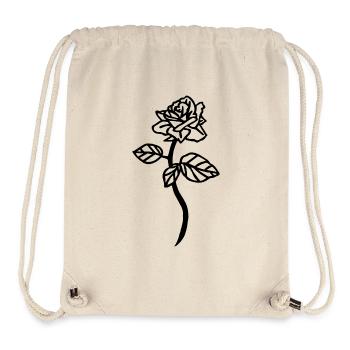 The Black Rose - Stanley/Stella Recycled Gym Bag - natural - Front