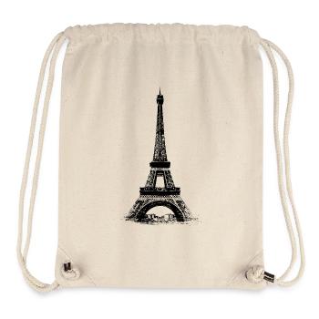 Eiffel tower - Stanley/Stella Recycled Gym Bag - natural - Front