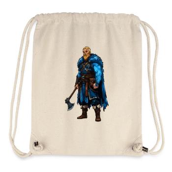 Viking Warrior - Stanley/Stella Recycled Gym Bag - natural - Front