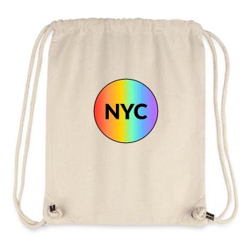 GAY NYC - Stanley/Stella Recycled Gym Bag - natural - Front