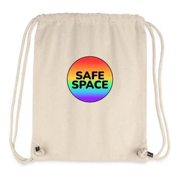 LGBT safe space - Stanley/Stella Recycled Gym Bag - natural - Front