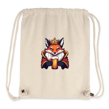 Fuchs Bier Lustig - Stanley/Stella recycelter Gym Bag - Naturweiß - Vorne