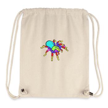 Spider Funny - Sac à cordon recyclé Stanley/Stella - blanc naturel - Devant