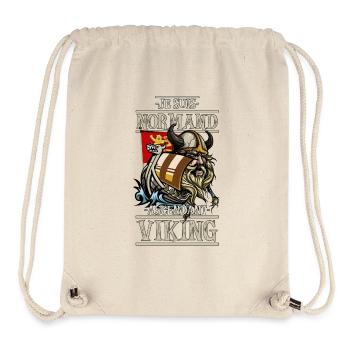 Aufsteigendes Vicking - Stanley/Stella recycelter Gym Bag - Naturweiß - Vorne