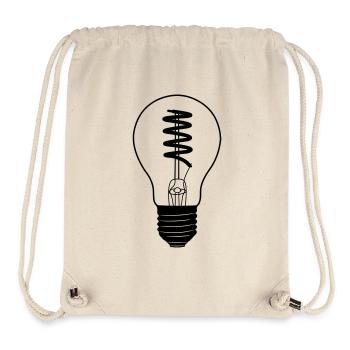 Elektriker Glühbirne - Stanley/Stella recycelter Gym Bag - Naturweiß - Vorne