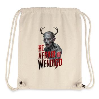 Be Afraid Of Wendigo - Stanley/Stella Recycled Gym Bag - natural - Front