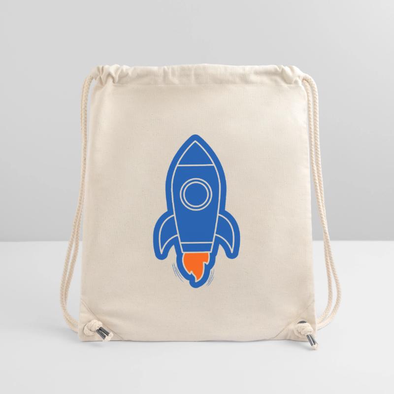 fusée spatiale Sac à cordon recyclé Stanley/Stella