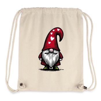 Gnome James - Sac à cordon recyclé Stanley/Stella - blanc naturel - Devant