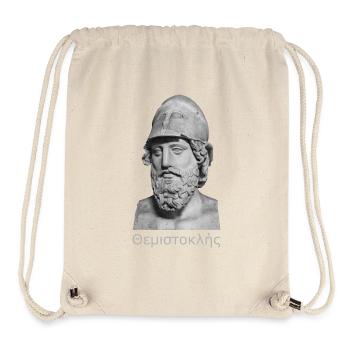 Themistocles Portrait – Ancient Greek Bust Art - Stanley/Stella Recycled Gym Bag - natural - Front