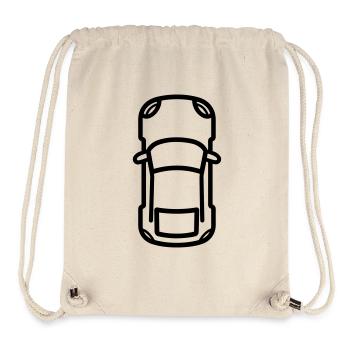 voiture - Sac à cordon recyclé Stanley/Stella - blanc naturel - Devant