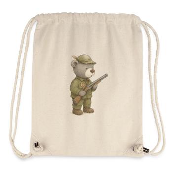 Lord Petzi Hunter - Stanley/Stella Recycled Gym Bag - natural - Front