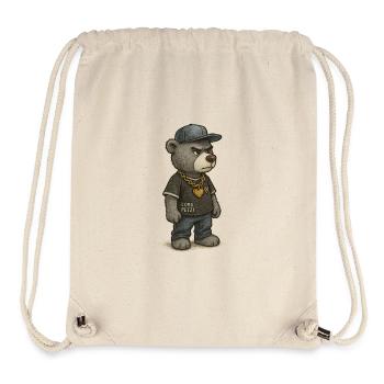 Lord Petzi Gangsta - Stanley/Stella recycelter Gym Bag - Naturweiß - Vorne