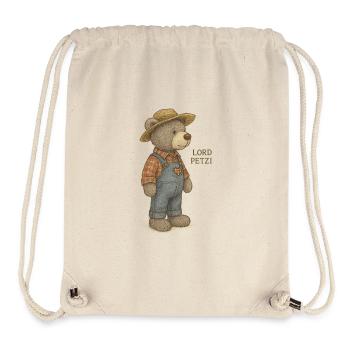 Lord Petzi Farmer - Stanley/Stella recycelter Gym Bag - Naturweiß - Vorne