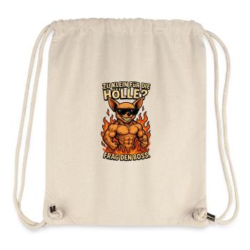 Inferno auf vier Pfoten - Chihuahua Edition - Stanley/Stella recycelter Gym Bag - Naturweiß - Vorne