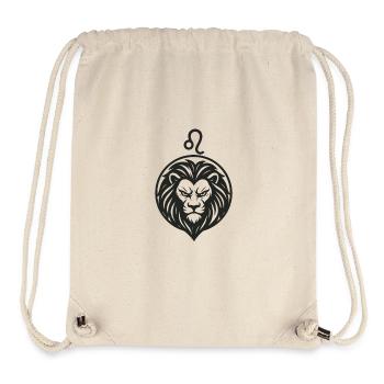 Zodiac sign Leo - Stanley/Stella Recycled Gym Bag - natural - Front