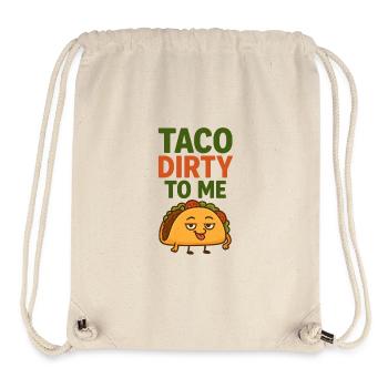 Taco Schmutzig für mich - Stanley/Stella recycelter Gym Bag - Naturweiß - Vorne