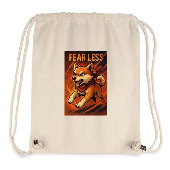 Brave Cane Corso mit Motivationsbotschaft - Stanley/Stella recycelter Gym Bag - Naturweiß - Vorne
