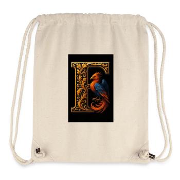 F – Magic Ornament with Phoenix - Stanley/Stella Recycled Gym Bag - natural - Front