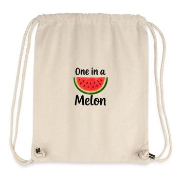 Wassermelonen-Design mit Humor - Stanley/Stella recycelter Gym Bag - Naturweiß - Vorne