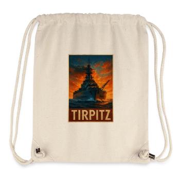 Tirpitz at Dusk Navy Poster - Stanley/Stella Recycled Gym Bag - natural - Front