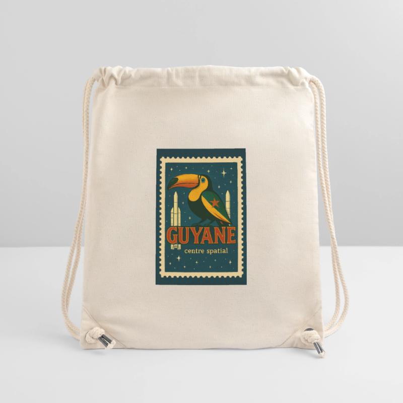 Toucan Spatial Guyane Sac à cordon recyclé Stanley/Stella