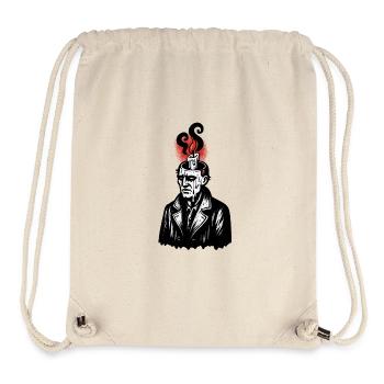 Wax head with flame - Stanley/Stella Recycled Gym Bag - natural - Front