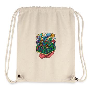 Acid Trip  - Stanley/Stella recycelter Gym Bag - Naturweiß - Vorne