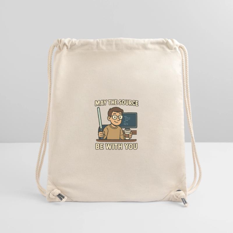 Que la Source soit avec vous Sac à cordon recyclé Stanley/Stella