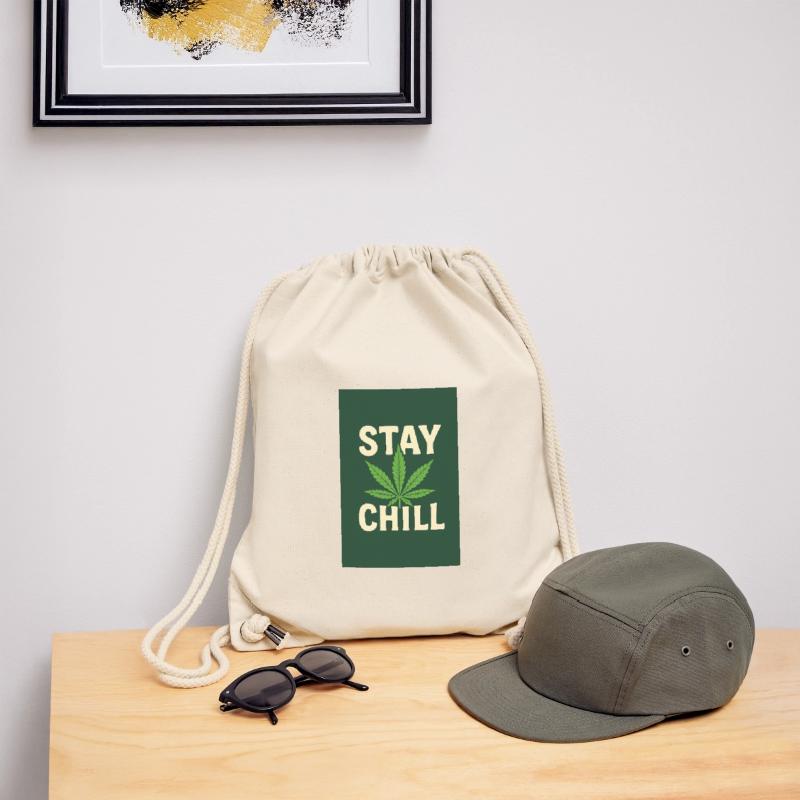 Stay Chill Cannabis Leaf Stanley/Stella recycelter Gym Bag