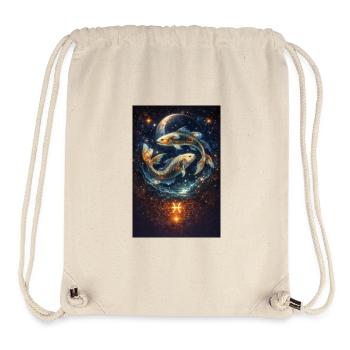 Fische - Stanley/Stella recycelter Gym Bag - Naturweiß - Vorne