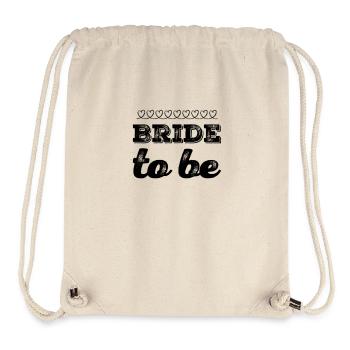 bride to be - Stanley/Stella Recycled Gym Bag - natural - Front