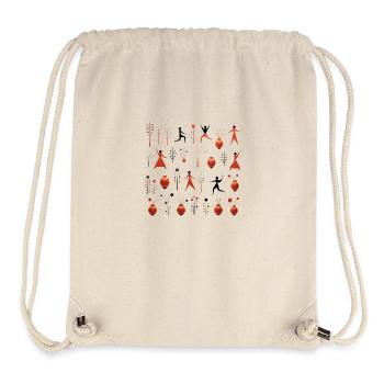 yoga - Sac à cordon recyclé Stanley/Stella - blanc naturel - Devant
