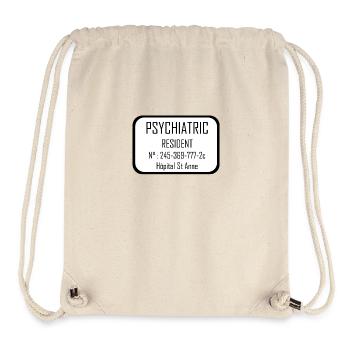 Psychiatrisch - Stanley/Stella recycelter Gym Bag - Naturweiß - Vorne