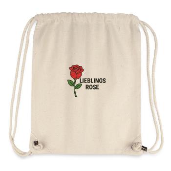 FAVORITE ROSE - Stanley/Stella Recycled Gym Bag - natural - Front