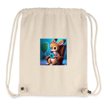 Kangou plays - Stanley/Stella Recycled Gym Bag - natural - Front