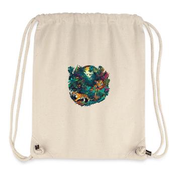 Jungle - Stanley/Stella Recycled Gym Bag - natural - Front