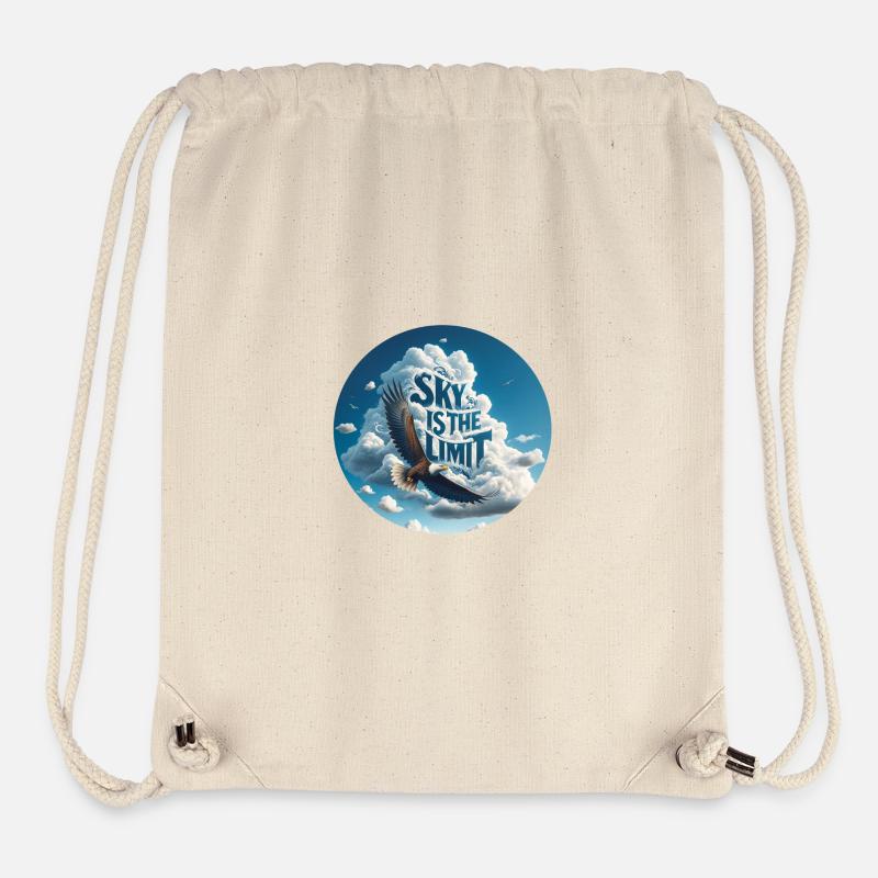 Sky is the Limit Bird - Stanley/Stella Recycled Gym Bag - natural