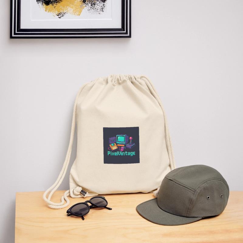 Retro Computer and Pixel Console Stanley/Stella Recycled Gym Bag