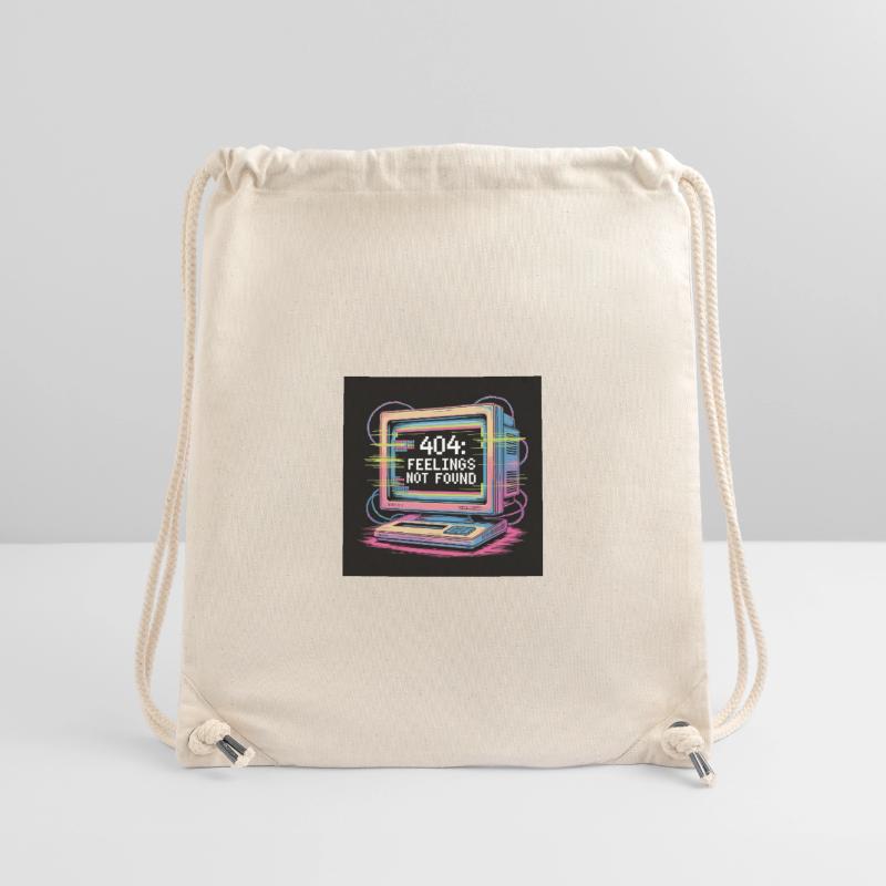 Retro Computer 404 No Feeling Stanley/Stella Recycled Gym Bag