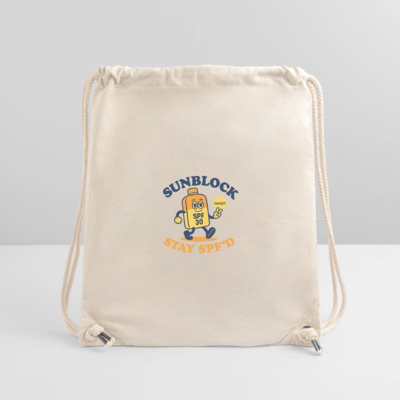 Sunblock Squad – Bleiben Sie mit Lichtschutzfaktor Stanley/Stella recycelter Gym Bag